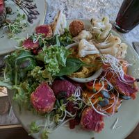 Hummus Falafel Bowl #Veganuary at Fritz Mitte Schlossgasse in Jena