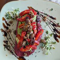 Vegane Deluxe Stulle #Veganuary at Fritz Mitte Schlossgasse in Jena