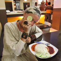 Nasi Lemak at Thali NR Sweets Cafe in Penang