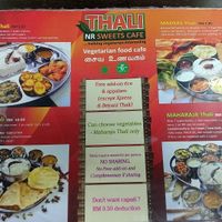 Our favourite Indian Vegetarian Restaurant in Penang at Thali NR Sweets Cafe in Penang