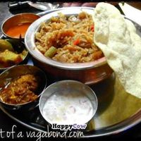 south thali at Thali NR Sweets Cafe in Penang