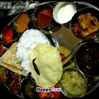 mega thali at Thali NR Sweets Cafe in Penang