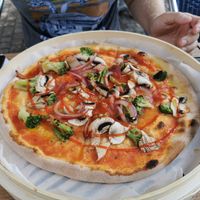 Vegane Pizza at Mondello in Ladenburg