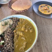 Chickpea curry   at Ayaso in Marrakech