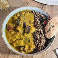 Chickpea curry  at Ayaso in Marrakech