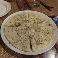 Spinach gozleme at Cafe Anatolia in Chiang Mai