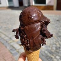 Dark Chocolate at Eiscafé da Mauri in Uffenheim