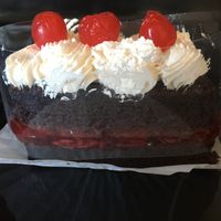 Black Forest cake at Bliss Baked Goods in Edmonton