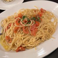 pasta aglio e olio  at L'Osteria in Basel
