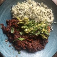 Vegan chili   at Leicester Arms in London