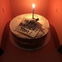 Vegan carrot cake  at SugarMoo in Abu Dhabi