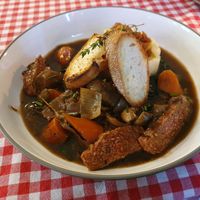 Boeuf Bourguignon at La Petite Véganerie - Brasserie in Berlin