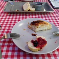 Fried Brie at La Petite Véganerie - Brasserie in Berlin