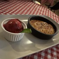 Crème brûlée   at La Petite Véganerie - Brasserie in Berlin