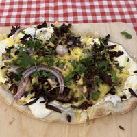 Flammkuchen  at La Petite Véganerie - Brasserie in Berlin