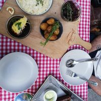 Several tapas at La Petite Véganerie - Brasserie in Berlin