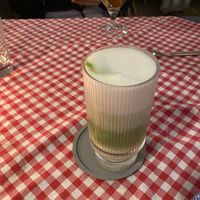 Matcha latte  at La Petite Véganerie - Brasserie in Berlin