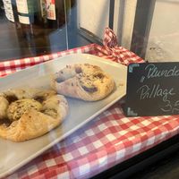 Savory (?) pastry at La Petite Véganerie - Brasserie in Berlin