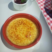 Creme Brulee at La Petite Véganerie - Brasserie in Berlin