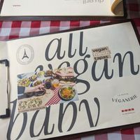 menu at La Petite Véganerie - Brasserie in Berlin