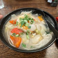 Vegetable soup at Ichiban in Edinburgh
