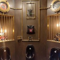 The whole decoration is awesome! The toilet deco is superb ! at Fräulein Anna  in Drachselsried