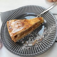 Apple pie at Café Max in Garmisch Partenkirchen