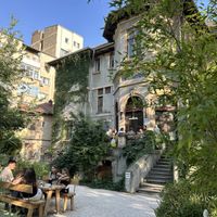 Outside  at Sera Eden in Bucharest