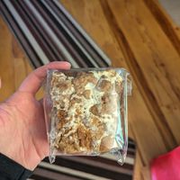 Biscoff cookie butter blondie at Evolve Bake+shop in Cincinnati