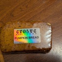 Pumpkin bread at Evolve Bake+shop in Cincinnati