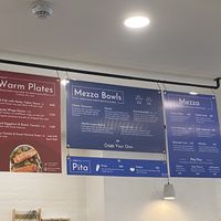 The menu the first time I went (August 2023)  at Simone's Kitchen in Schenectady