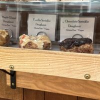 vegan dougnuts  at Looney Bean in Bend