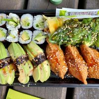 "Vegan Set" (16.90€) at Sushi Karen in Bad Soden-salmuenster