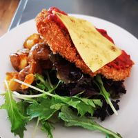 Parmi at Eternity Cafe  in Wundowie