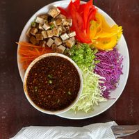 Thai noodles at Nami Cafe in Arugam Bay