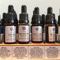 ask the herbalist on staff she'll tell you about each oil  at Jurtaapótek - Herbal Apothecary  in Reykjavik