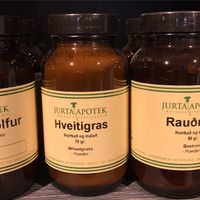health powders  at Jurtaapótek - Herbal Apothecary  in Reykjavik