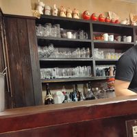Bar area at Izakaya Sanzoku in Tokyo