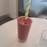 Berry smoothie - comes in a bigger version too! at Canalside Kitchen in Wolverhampton
