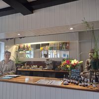 Katrina the owner - all smiles 😃 at Canalside Kitchen in Wolverhampton