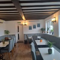 Cozy seating at Canalside Kitchen in Wolverhampton