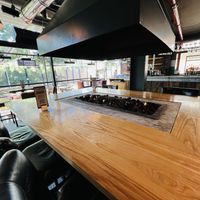 Table with Fire  at Revolution in Aberdeen