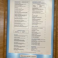 Menu  at SFO - Mission Bar & Grill - T3 in San Francisco