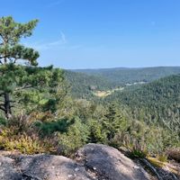View from a hike started at the site at Les Jardins de Biffontaine in Biffontaine
