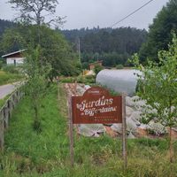 The entrance at Les Jardins de Biffontaine in Biffontaine