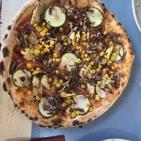 Pizza vegetariana minus cheese  at Gostilnica in Pizzerija Leščan in Lesce