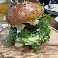 Italian burger with beyond patty  at Submarine Burger - Centar in Split