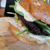 Vegan superfood burger at Submarine Burger - Centar in Split