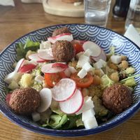 came back to try the salad - sooooo goood!   at Submarine Burger - Centar in Split