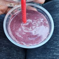 Vegan Mixed Berry Smoothie #Veganuary at Smoothie King in Dallas